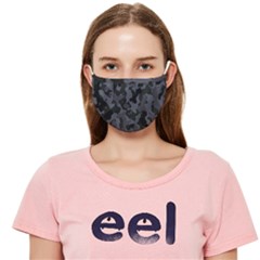 Camouflage Violet Cloth Face Mask (adult) by kcreatif