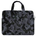 Camouflage Violet MacBook Pro Double Pocket Laptop Bag (Large) View1