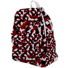 Camouflage Rouge Top Flap Backpack by kcreatif