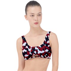 Camouflage Rouge The Little Details Bikini Top by kcreatif