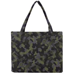 Camouflage Vert Mini Tote Bag by kcreatif