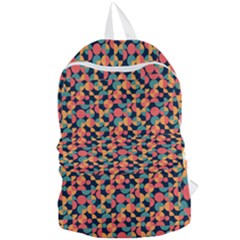 Beautiful Shapes Pattern Foldable Lightweight Backpack by designsbymallika