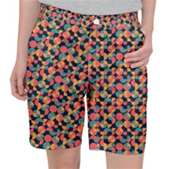 Beautiful Shapes Pattern Pocket Shorts by designsbymallika