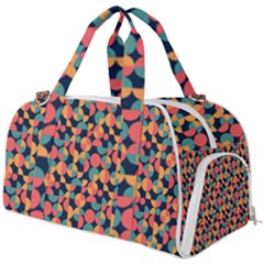 Beautiful Shapes Pattern Burner Gym Duffel Bag by designsbymallika