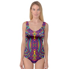 Abstract Pattern Princess Tank Leotard  by designsbymallika