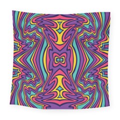 Abstract Pattern Square Tapestry (large) by designsbymallika