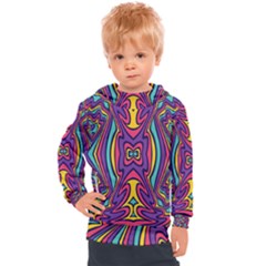 Abstract Pattern Kids  Hooded Pullover by designsbymallika