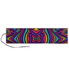 Abstract Pattern Roll Up Canvas Pencil Holder (l) by designsbymallika