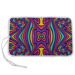 Abstract Pattern Pen Storage Case (l) by designsbymallika