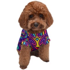 Abstract Pattern Dog T-shirt