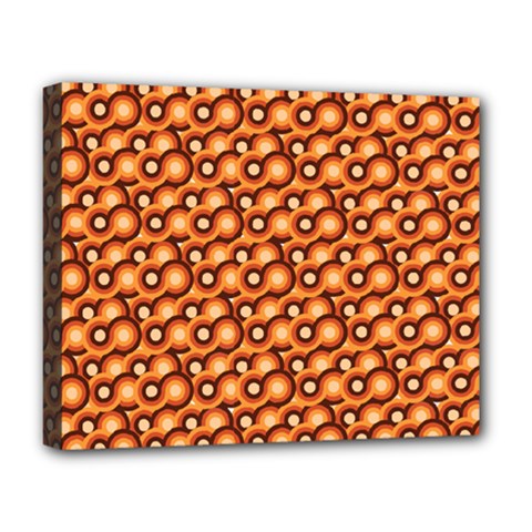 Curvy Geometric Pattern Deluxe Canvas 20  X 16  (stretched) by designsbymallika