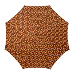 Curvy Geometric Pattern Golf Umbrellas by designsbymallika