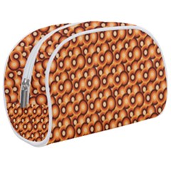 Curvy Geometric Pattern Make Up Case (medium) by designsbymallika