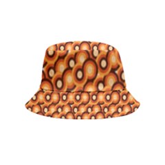 Curvy Geometric Pattern Inside Out Bucket Hat (kids)