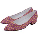 Geometric Groovy Pattern Women s Block Heels  View2