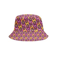 Geometric Groovy Pattern Bucket Hat (kids)