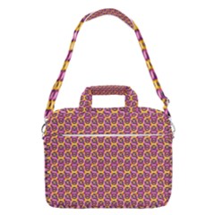 Geometric Groovy Pattern Macbook Pro Shoulder Laptop Bag (large)