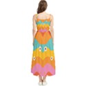 Floral Geometric Pattern Boho Sleeveless Summer Dress View2