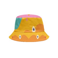 Floral Geometric Pattern Bucket Hat (kids)