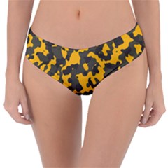 Camouflage Jaune/vert  Reversible Classic Bikini Bottoms by kcreatif