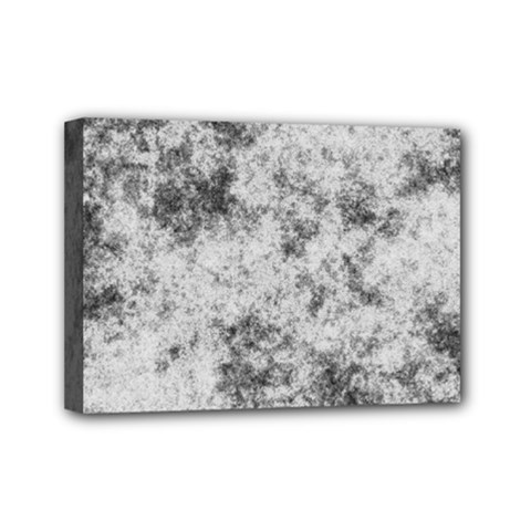 Degrade Blanc/gris Mini Canvas 7  X 5  (stretched) by kcreatif