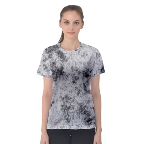 Degrade Blanc/gris Women s Sport Mesh Tee by kcreatif