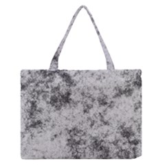 Degrade Blanc/gris Zipper Medium Tote Bag by kcreatif