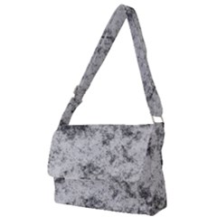 Degrade Blanc/gris Full Print Messenger Bag (s) by kcreatif