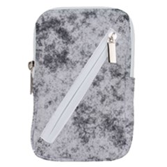 Degrade Blanc/gris Belt Pouch Bag (large) by kcreatif