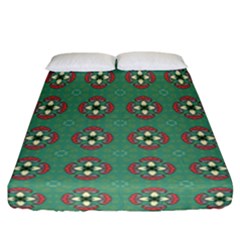 Mushrooms In The Meadow  Fitted Sheet (california King Size) by SychEva