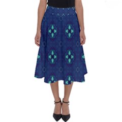 Mushrooms in the meadow. Perfect Length Midi Skirt