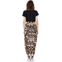 Modern Tribal Geometric Print Design Tapered Pants View2