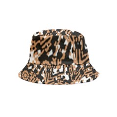 Modern Tribal Geometric Print Design Inside Out Bucket Hat (kids)