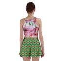 Green Floral Pattern Mini Skirt View2