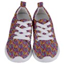 Groovy Floral Pattern Kids  Lightweight Sports Shoes View1