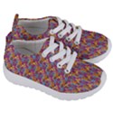 Groovy Floral Pattern Kids  Lightweight Sports Shoes View3