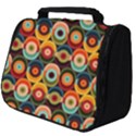 Multicolor Geometric Pattern Full Print Travel Pouch (Big) View1