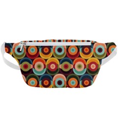 Multicolor Geometric Pattern Waist Bag 