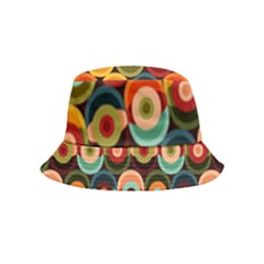 Multicolor Geometric Pattern Bucket Hat (kids)