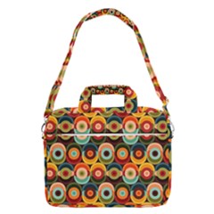 Multicolor Geometric Pattern Macbook Pro Shoulder Laptop Bag (large)