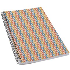 Psychedelic Groovy Pattern 5 5  X 8 5  Notebook by designsbymallika