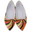 Psychedelic Groovy Orange Women s Low Heels View1