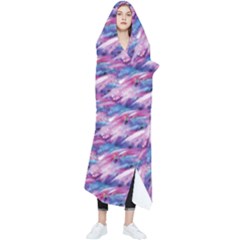 Pink Purple Shade Wearable Blanket