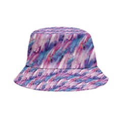 Pink Purple Shade Inside Out Bucket Hat by designsbymallika