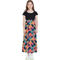 Shapes Pattern Kids  Skirt