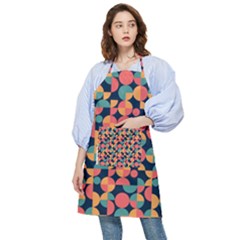 Shapes Pattern Pocket Apron