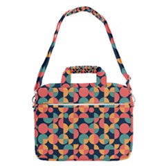 Shapes Pattern Macbook Pro Shoulder Laptop Bag (large)