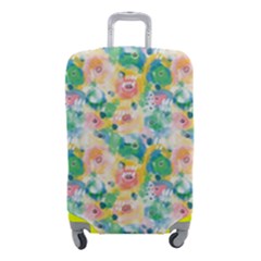 Water Color Floral Pattern Luggage Cover (small) by designsbymallika