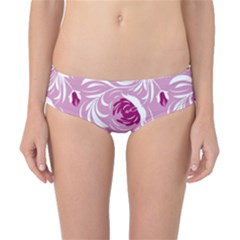 Folk Floral Pattern  Flowers Print  Classic Bikini Bottoms by Eskimos