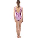 Folk floral pattern. Flowers print. Center Cut Out Swimsuit View2